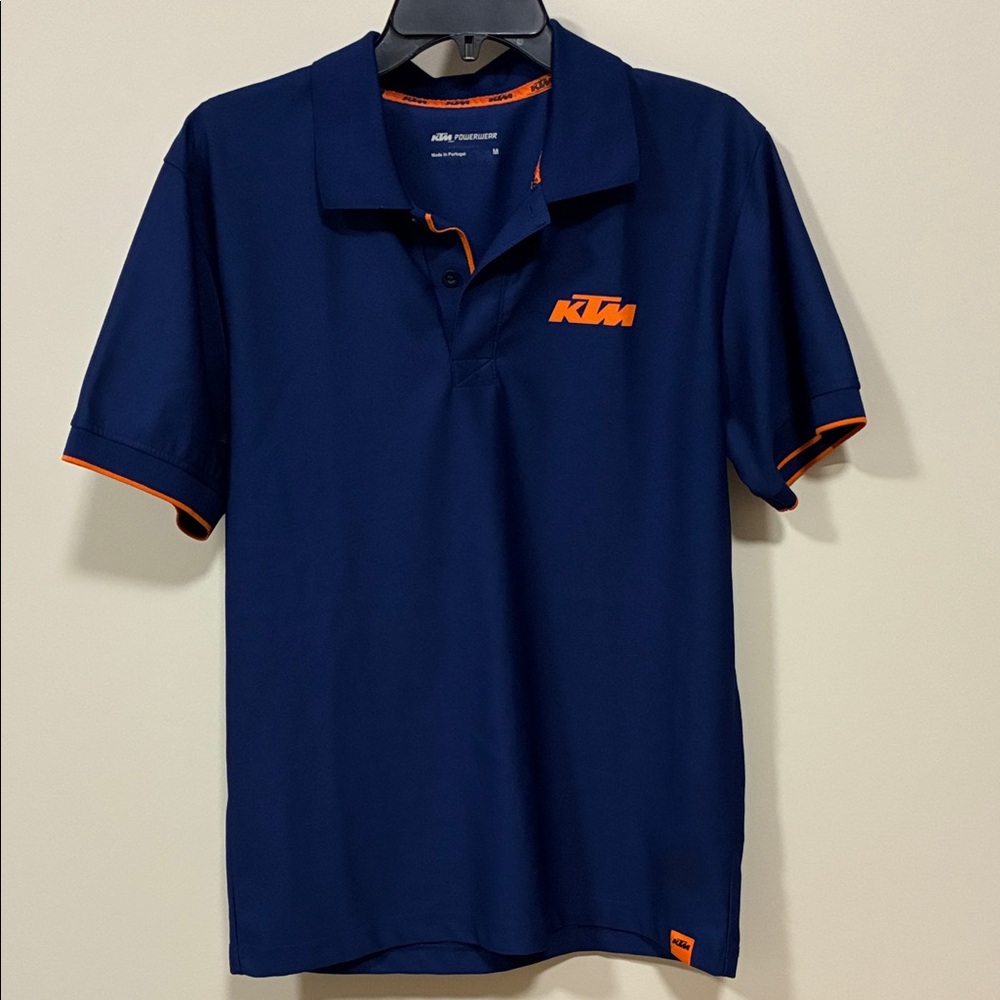 KTM Powerwear polo shirt medium navy